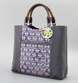 華三彩 大島紬バッグ No.5ZI-0232-00の通販｜きもの365