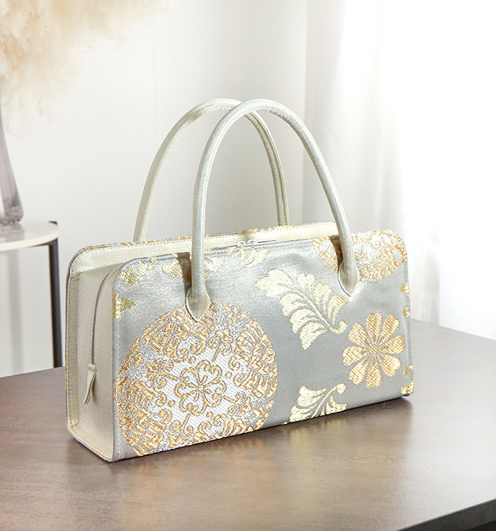 華三彩 利休バッグ No.5ZI-0276-00の通販｜きもの365