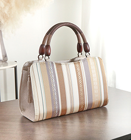 華三彩 大島紬バッグ No.5ZI-0232-00の通販｜きもの365