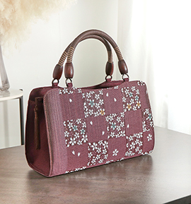 華三彩 大島紬バッグ No.5ZI-0232-00の通販｜きもの365