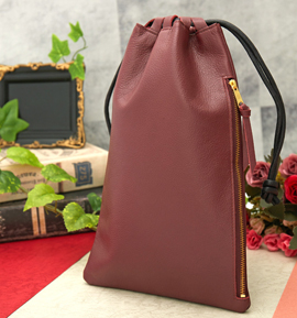 メンズ 本革信玄袋 No.5ZJ-0039-10