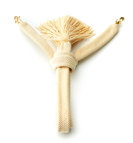 【中古品】メンズ 羽織紐 S環付き No.5ZJ-0056-00