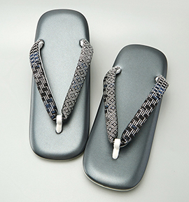 世美庵 高級雪駄 メンズ LLサイズ No.5ZJ-0225-00