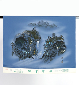 メンズ 額裏 男物羽織裏地 No.5ZJ-0257-00