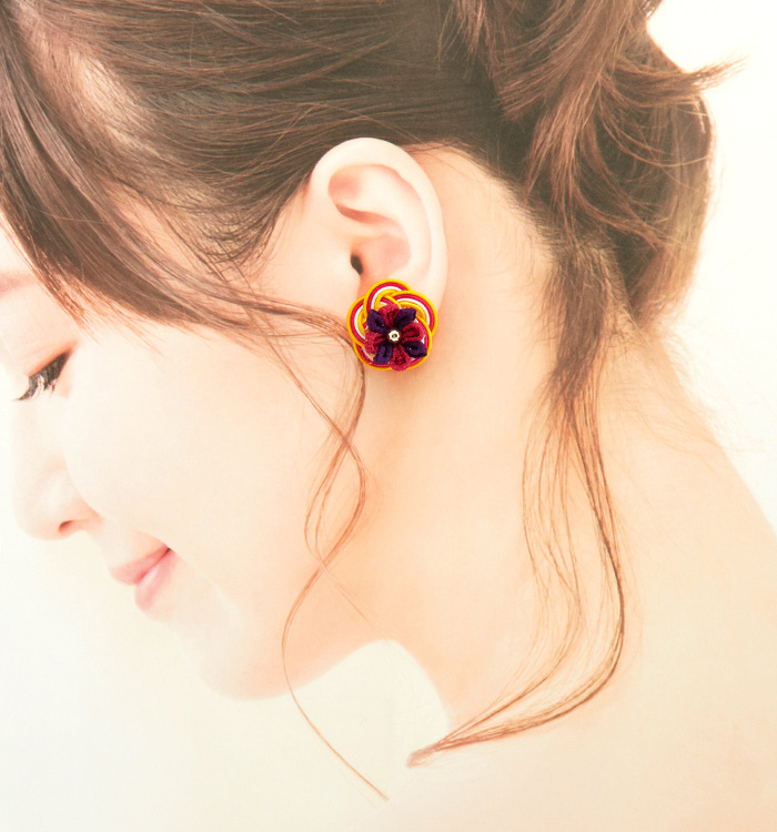 ミニクリップ イヤリング No.5ZK-0175-20の通販｜きもの365