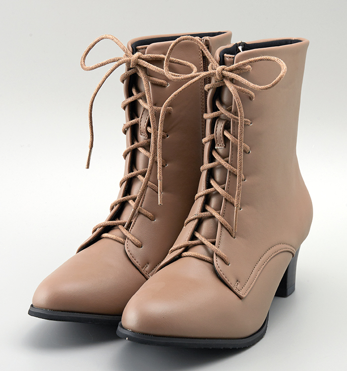 編み上げブーツ 25.0cm No.5ZK-0204-13の通販｜きもの365