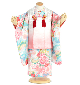 被布コート 七五三 三歳女児用 No.5ZM-0075-00