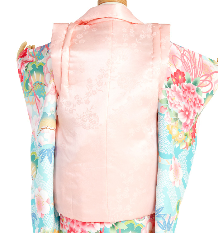 正絹被布コート 七五三 三歳女児用 No.5ZM-0091-00の通販