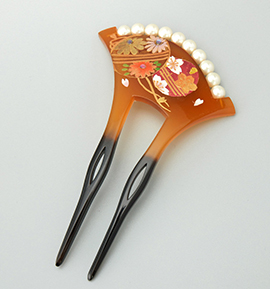 【訳有り品】蒔絵かんざし No.5ZN-0124-10