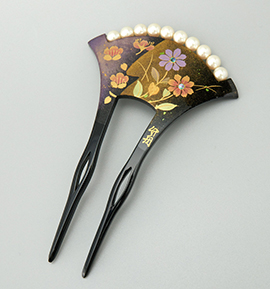 蒔絵かんざし No.5ZN-0031-00-R