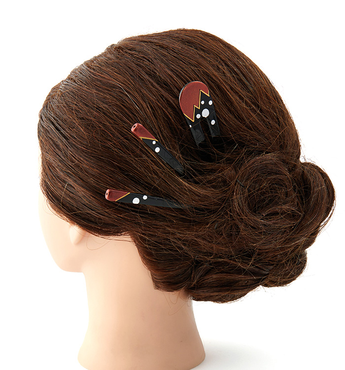 蒔絵かんざし プラチナ使用 一本軸 No.5ZN-0084-00_01