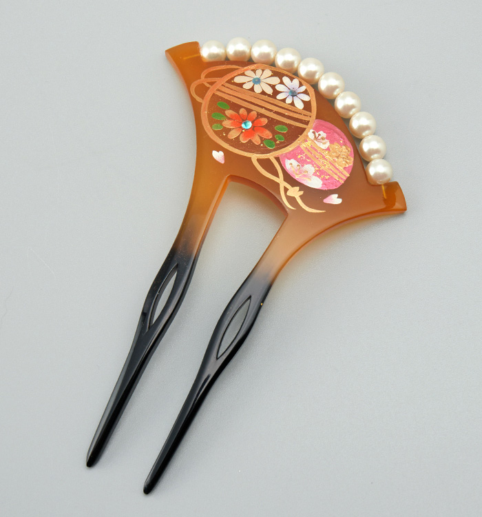蒔絵かんざし No.5ZN-0113-10-R