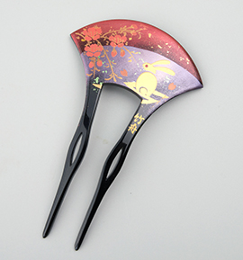 蒔絵かんざし No.5ZN-0287-00-R