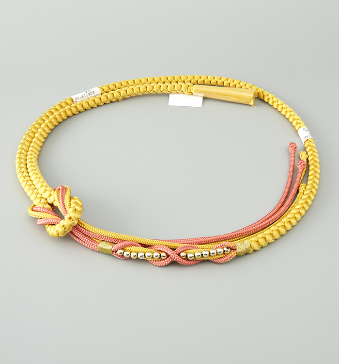 まとめ出品◆新品未着用◆正絹日本製◆振袖2点、全通帯一本 楽天市場】帯締め 振袖用 無形文化財 五嶋紐 平組み 幅広タイプ あすか