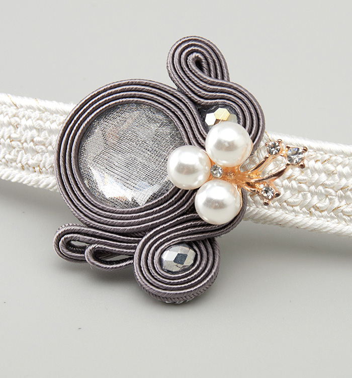 帯締め 帯留付き三分紐 正絹 No.5ZO-0011-40_01