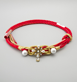 【訳有り品】振袖用帯締め 正絹 No.5ZO-0028-10