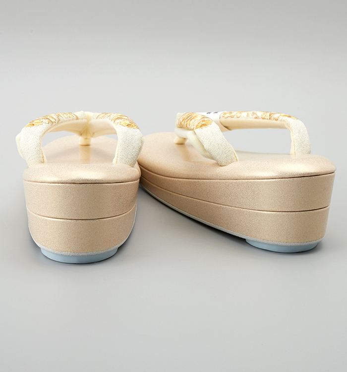 正絹刺繍鼻緒 礼装用草履（足サイズ：23.0cm～24.5cm） No.5ZP-0016-03_03