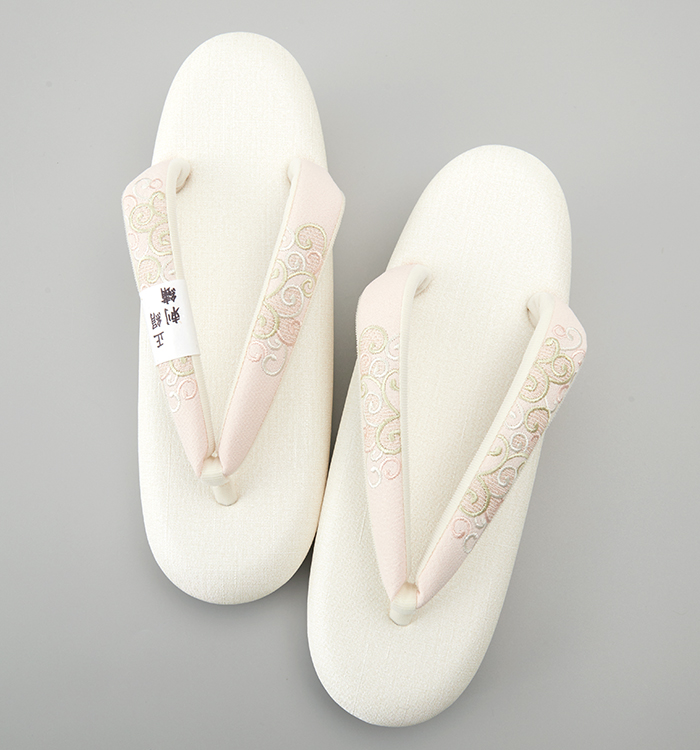 正絹刺繍鼻緒 礼装用草履（足サイズ：22.5cm～24.0cm） No.5ZP-0018-02_01