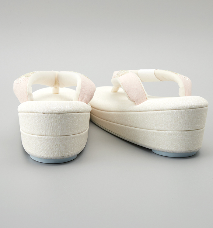 正絹刺繍鼻緒 礼装用草履（足サイズ：22.5cm～24.0cm） No.5ZP-0018-02_03