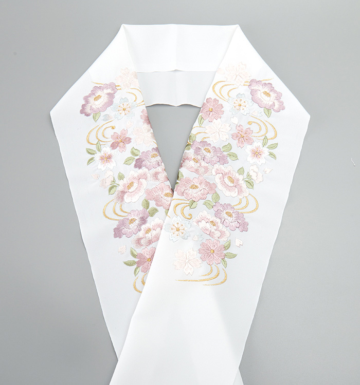 刺繍半衿 No.5ZQ-0001-10の通販｜きもの365