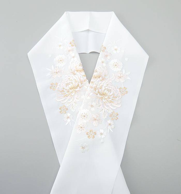 刺繍半衿 No.5ZQ-0005-10の通販｜きもの365