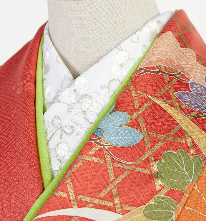 刺繍半衿 No.5ZQ-0007-30の通販｜きもの365