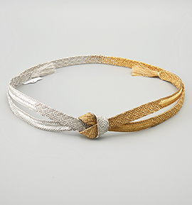 【訳有り品】帯締め 中古品 No.5ZT-0131-00