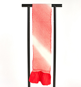 【訳有り品】振袖用帯揚 中古品 No.5ZU-0135-00