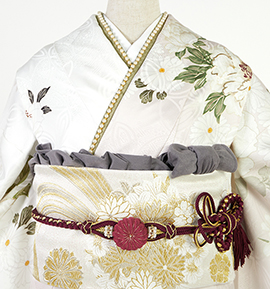 振袖用帯揚 ベロア No.5ZU-0185-10