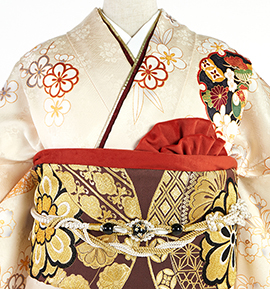 振袖用帯揚 ベロア No.5ZU-0185-11