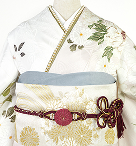 振袖用帯揚 ベロア No.5ZU-0185-12