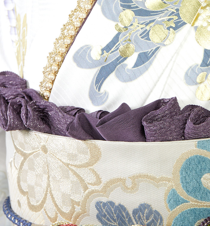 振袖用帯揚 正絹 金通し No.5ZU-0187-12_01