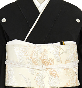 【中古品】夏用 礼装用帯揚 No.5ZU-0206-00