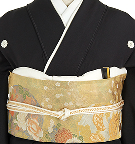 【中古品】礼装用帯揚 No.5ZU-0207-00