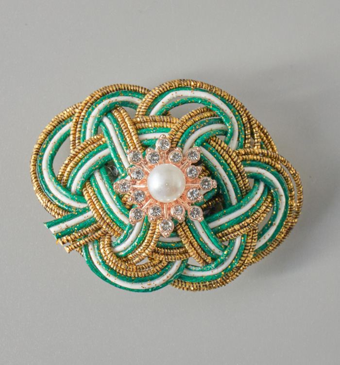 水引 帯留め 緑 No.5ZV-0013-02の通販｜きもの365