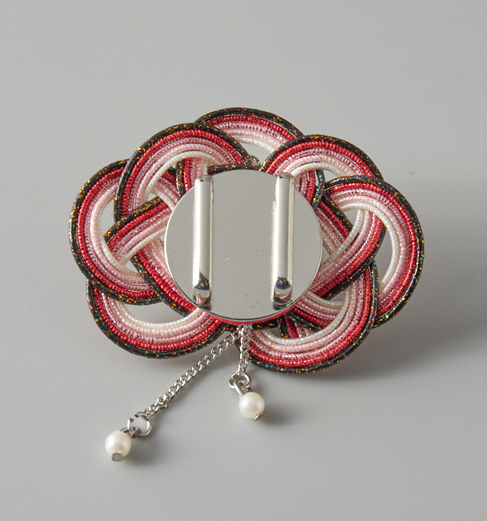 水引 帯留め 赤 No.5ZV-0013-03の通販｜きもの365