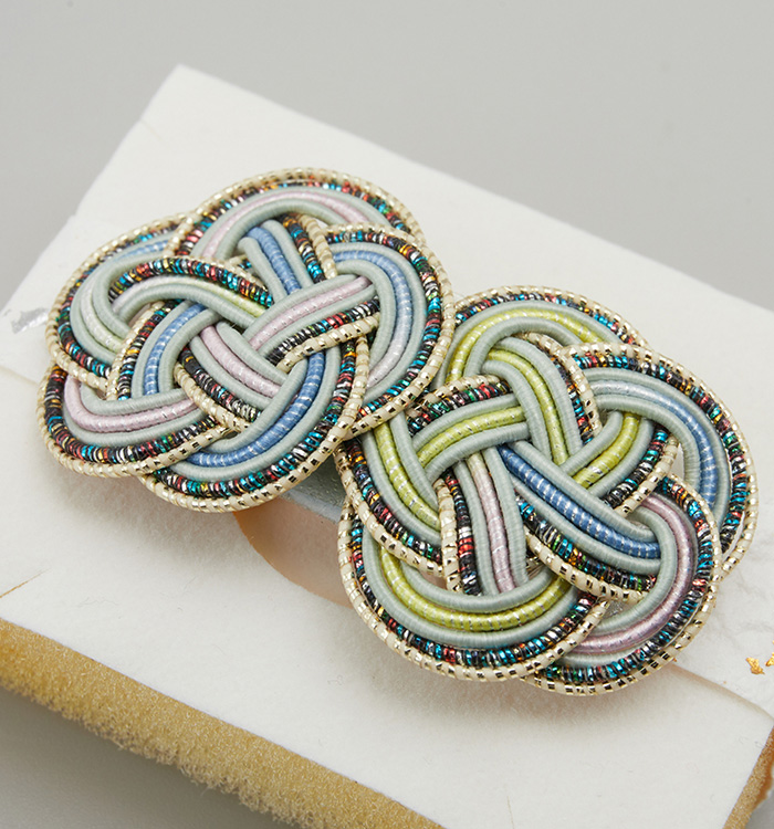 水引帯留め　緑系 No.5ZV-0015-00_05