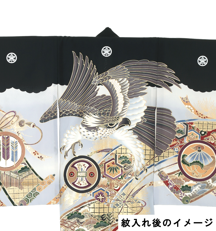 【家紋入れ 加工代】新品お宮参り衣装対象 No.5ZZ-0001-00_01