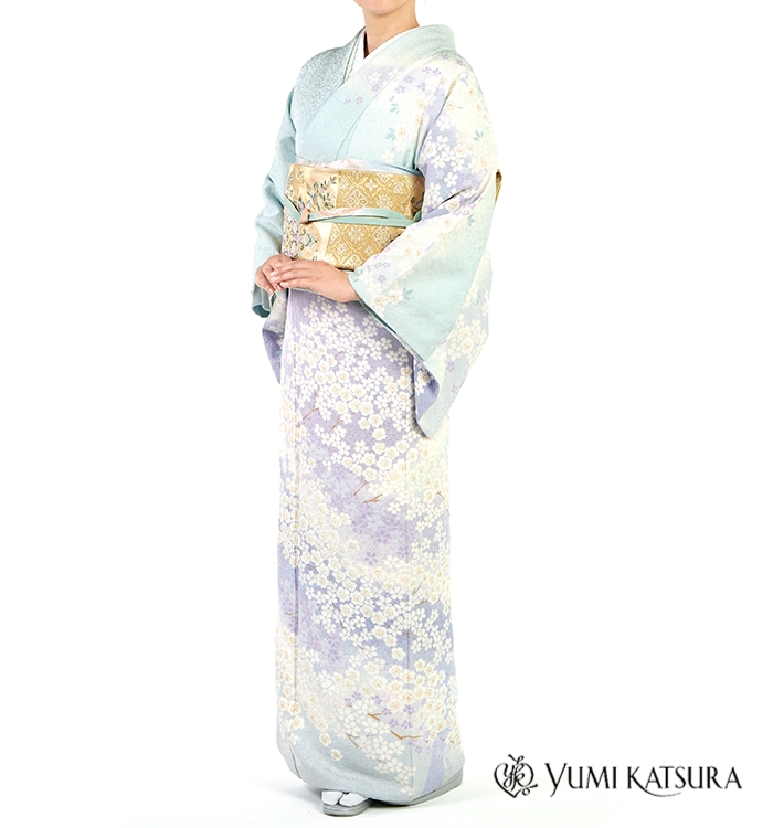 桂由美 訪問着 No.AA-0115-Lサイズ