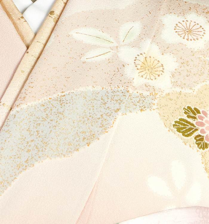 サマ-セ-ル！【美品】Drawer花柄エンボス加工ジャケット 36 訪問着 No.AA-0298-Mサイズのレンタル｜きもの365