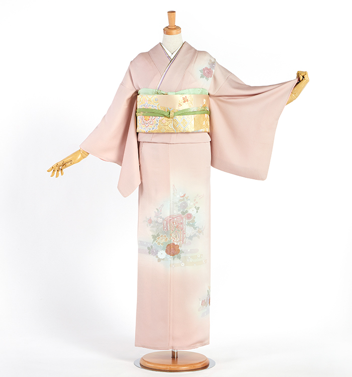 S*o様 訪問着　花柄刺繍 スワトウ刺繍 訪問着 No.AA-0322-Sサイズの通販｜きもの365