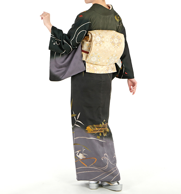 青柳 訪問着 No.AA-1413-Mサイズのレンタル｜きもの365