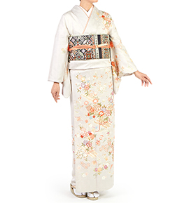 袷(通年)で人気の訪問着レンタル｜格安の着物レンタル(税込7,980円