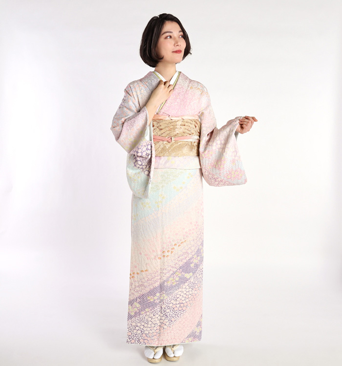 おぼろ絞り 訪問着 塩沢訪問着2点おまとめご購入者❣️ 2025年最新】訪問着 おぼろ絞り 訪問着の人気アイテム - メルカリ