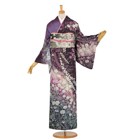 辻が花作家 訪問着 No.AA-1760-Mサイズ