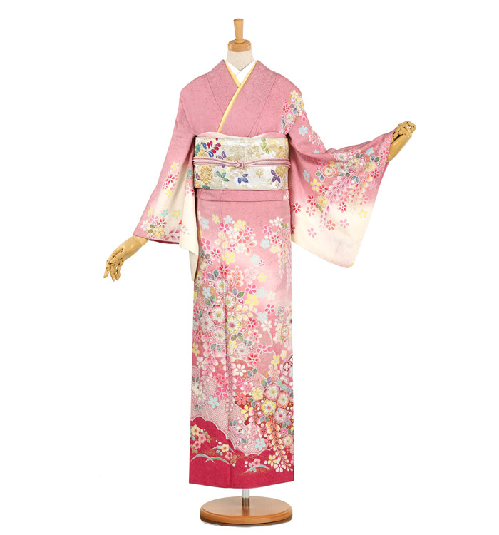 桐屋辻が花 訪問着 No.AA-1857-Mサイズ