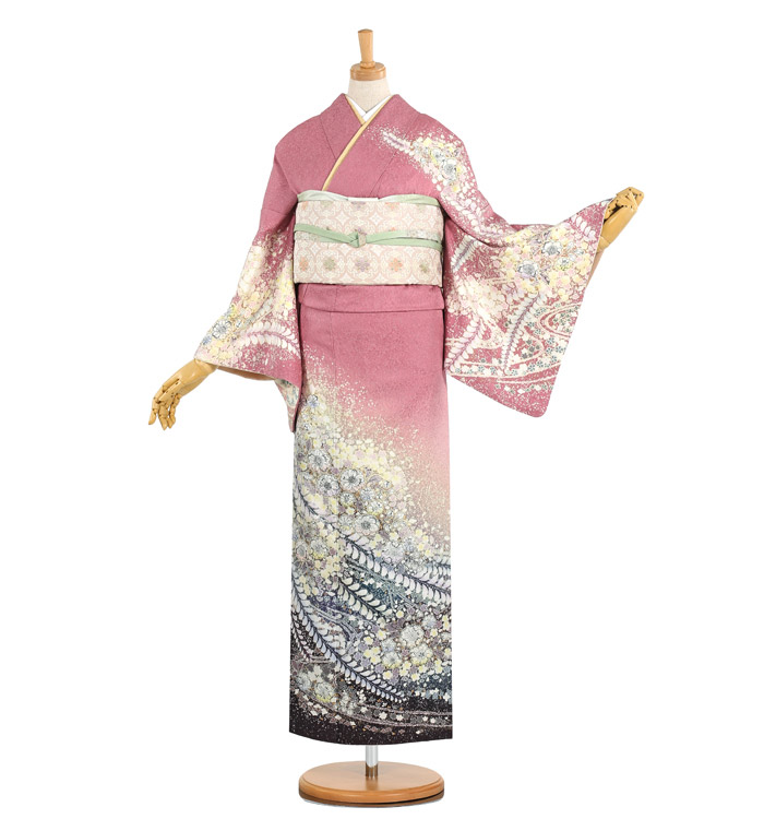 辻が花作家 訪問着 No.AA-2014-Mサイズの通販｜きもの365