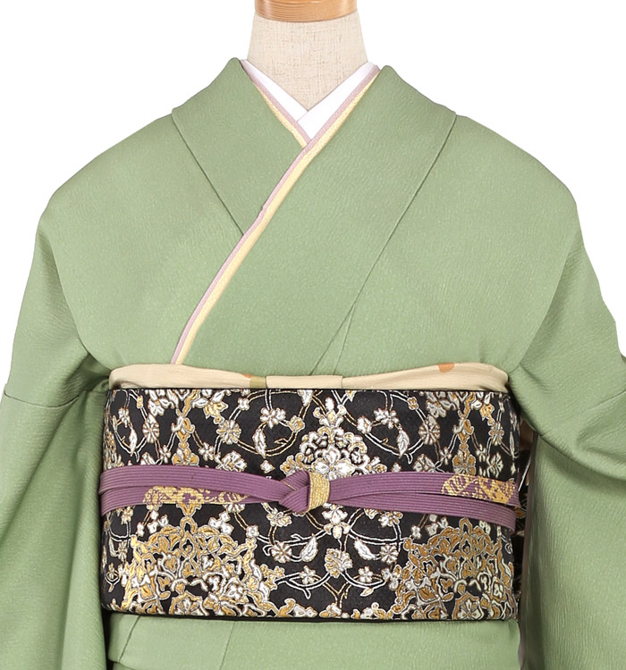帯・逸品】滝泰 訪問着 No.AA-2039-ワイド-MOサイズのレンタル