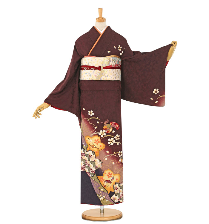 【帯・逸品】訪問着 No.AA-2267-トール-LLサイズ