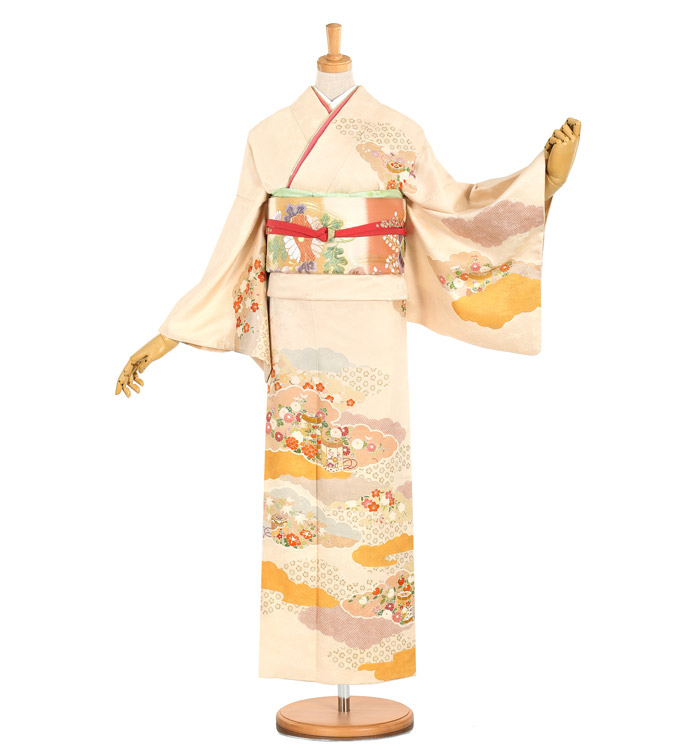 【帯・逸品】訪問着 No.AA-2351-Lサイズ